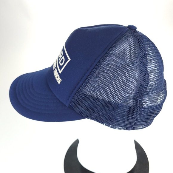 Vintage Ford Trucks Built Ford Tough Hat Blue Foam Excellent Snap Back 80s 90s - Picture 4 of 7